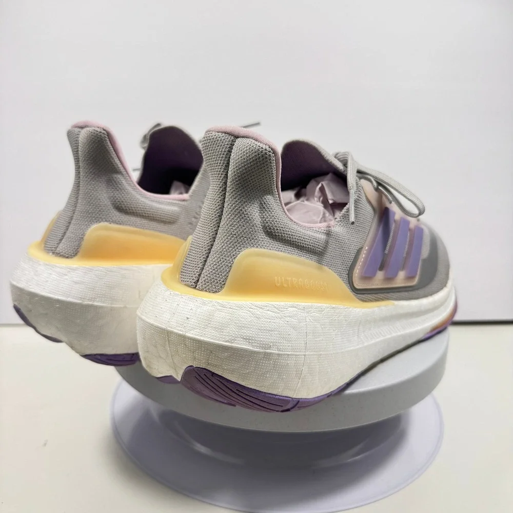 Adidas Ultraboost Light Women's Running Shoes Gray Purple Size 11‎ IE1762